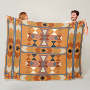 Native American Fleece Blanket