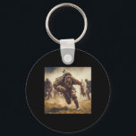 Native American Football  Key Ring<br><div class="desc">Native American Football</div>