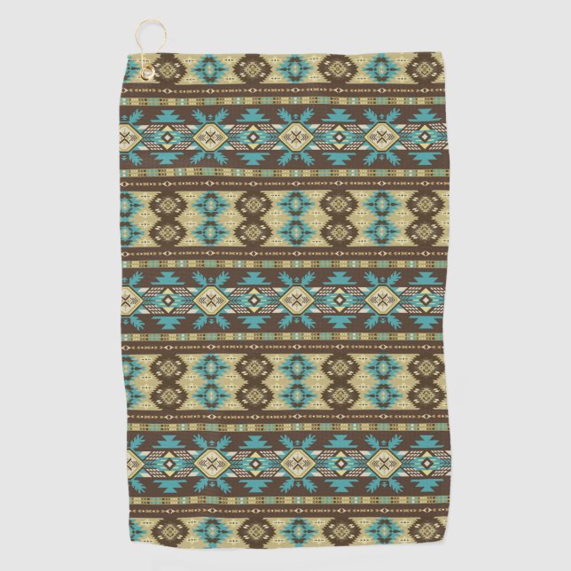 Native American  Golf Towel (Front)