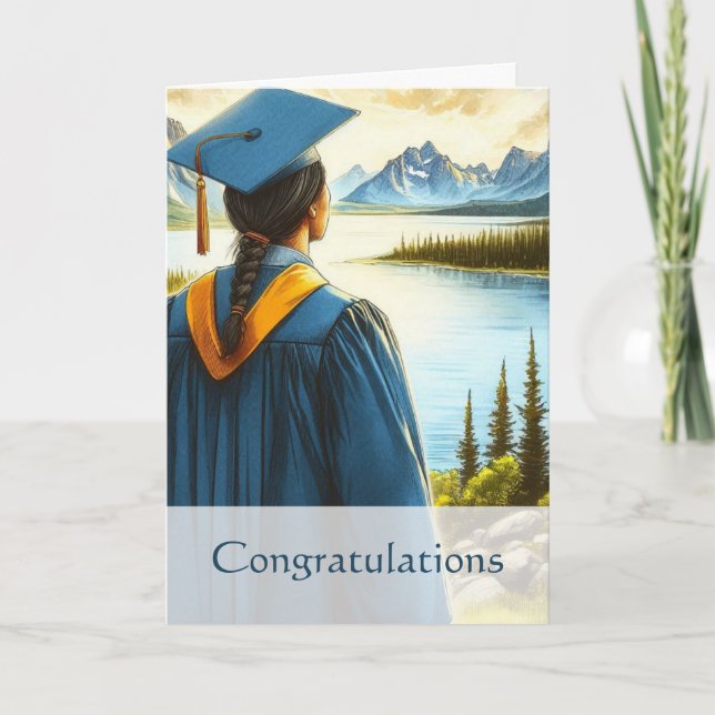 Native American Graduation Card (Front)