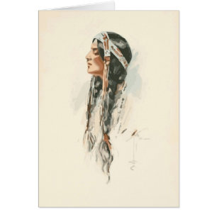 Native American Greeting Card
