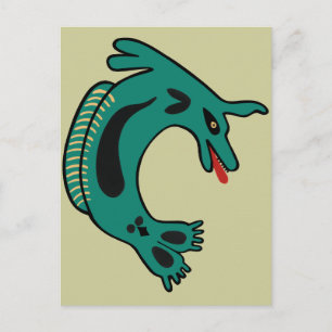Native American Haida Sea Lion Postcard