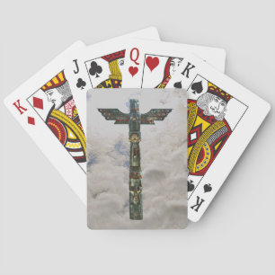Native American Haida Totem Pole Card Deck
