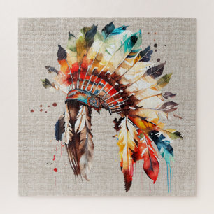 Native American Headdress Puzzle