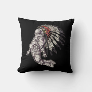 Native American heritage astronaut  Cushion