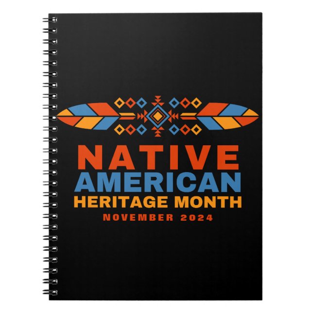 Native American Heritage Month 2025 Notebook (Front)