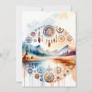 Native American Heritage Month Invitation