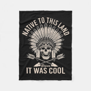 Native American Heritage Month Native Pride Fleece Blanket