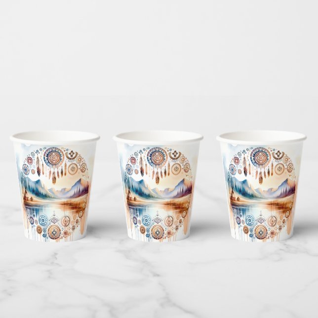 Native American Heritage Month Paper Cups (Multi)