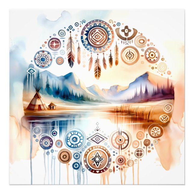 Native American Heritage Month Photo Print (Front)