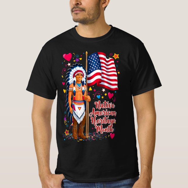 Native American Heritage Month Pride T-Shirt (Front)