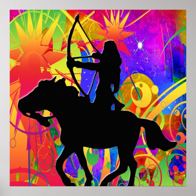  Native American Hunter Poster (Front)