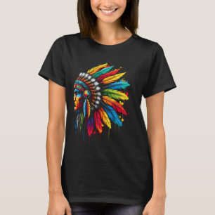 Native American Indian Cherokee Apache Tribe Indig T-Shirt