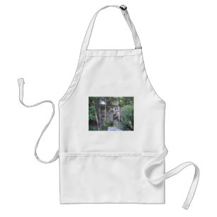 Native American Indian Chief with Horse image Standard Apron