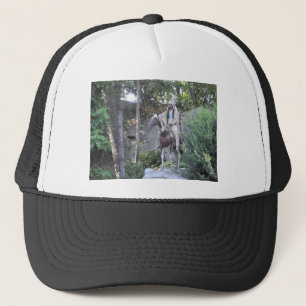 Native American Indian Chief with Horse image Trucker Hat