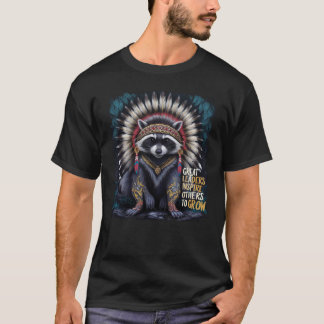 Native American Indian Headdress Graphic T-Shirt