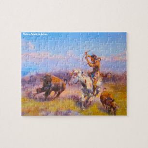 Native American Indian Jigsaw Puzzle
