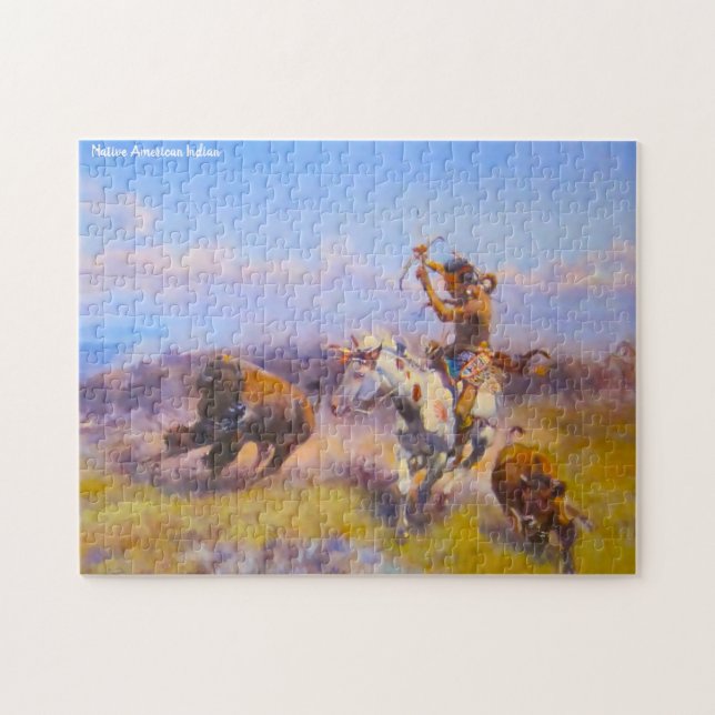 Native American Indian Jigsaw Puzzle (Horizontal)