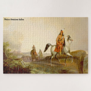 Native American Indian Jigsaw Puzzle
