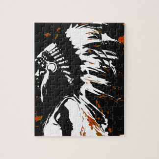 Native American Indian Jigsaw Puzzle