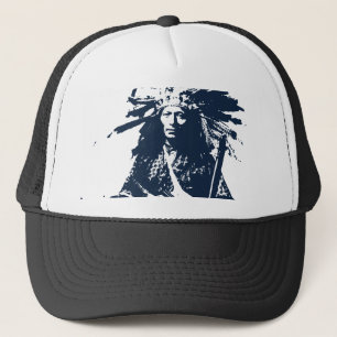 Native American Indian "Little" 1890 Trucker Hat