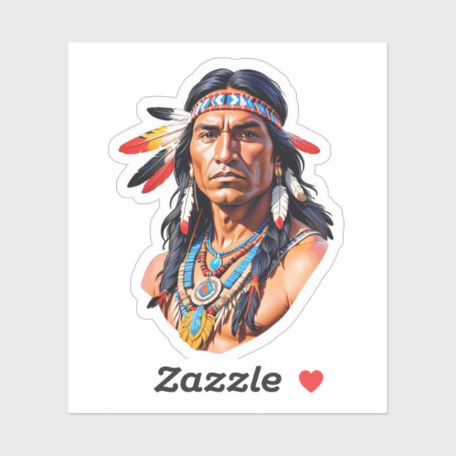 Native American Indian Man (Sheet)