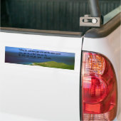 Native American Indian Proverb Bumper Sticker (On Truck)