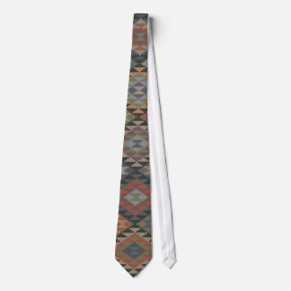 Native American Indian Quilt Silky Mens' Neck Tie
