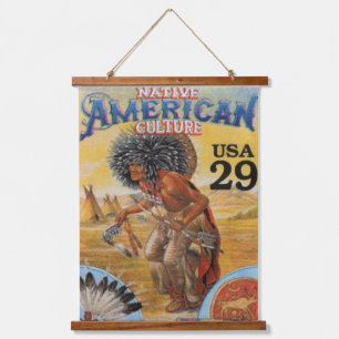 Native American Indian Southwest Art Hanging Tapestry