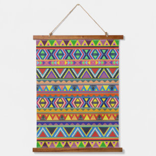 Native American Indian Southwest Colourful Pattern Hanging Tapestry