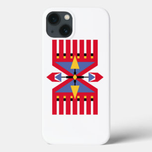 native american indian traditional textile motifs  iPhone 13 case