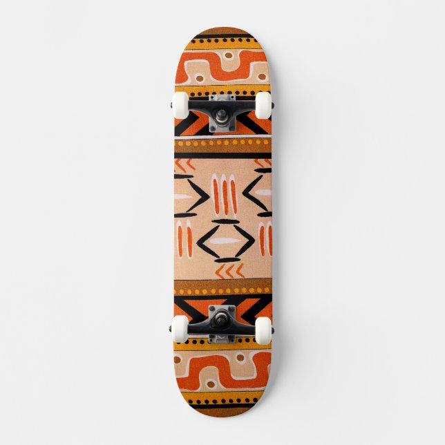 Native American Indian Tribal Skateboard (Front)