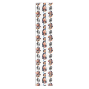 Native American Indian Tribe Pattern Design  Short Table Runner