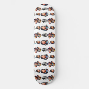 Native American Indian Tribe Pattern Design Skateboard