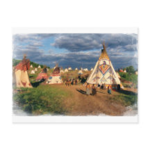 Native American Indian Village