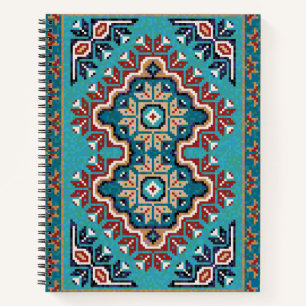 Native American Indians Navajo Mosaic Pattern Notebook