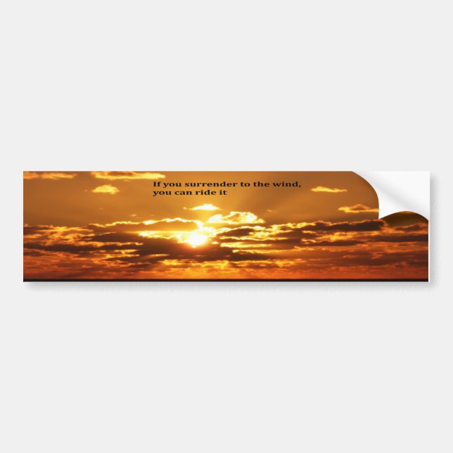 Native American Inspirational quotes Bumper Sticker (Front)