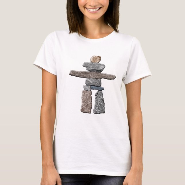 Native American Inuit Inukshuk Fashion Shirt (Front)