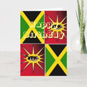 Native american-Jamaican Card