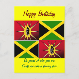 Native american-Jamaican Postcard