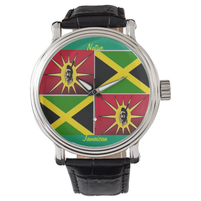 native american-jamaican watch (Front)