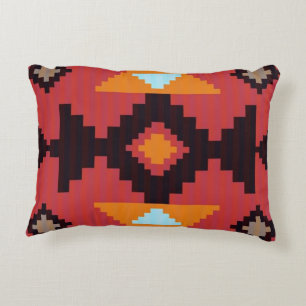 Native American Joy Pattern Decorative Cushion
