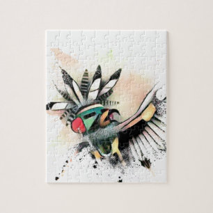 Native American Kachina Dancer Jigsaw Puzzle