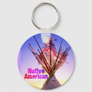 Native American keychain