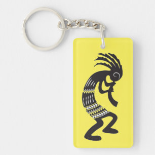Native American Kokopelli Symbol Keychain