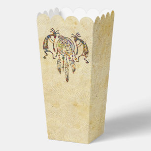 Native American Kokopelli Whale Dreamcatcher 2 Favour Box
