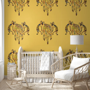 Native American Kokopelli Whale Dreamcatcher 2 Wallpaper