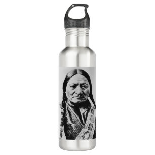 Native American: Lakota Sitting Bull Fort Buford 710 Ml Water Bottle