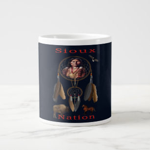 Native American Large Coffee Mug