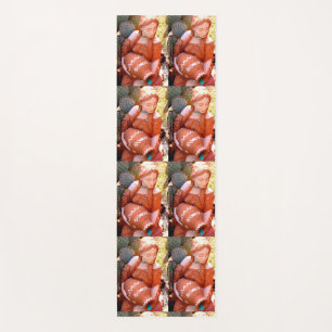 Native American maiden pouring Thunder_Cove Yoga Mat